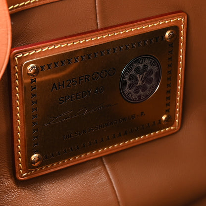 Louis Vuitton Calfskin Monogram Speedy P9 Bandouliere 40 Candy 6 of 11