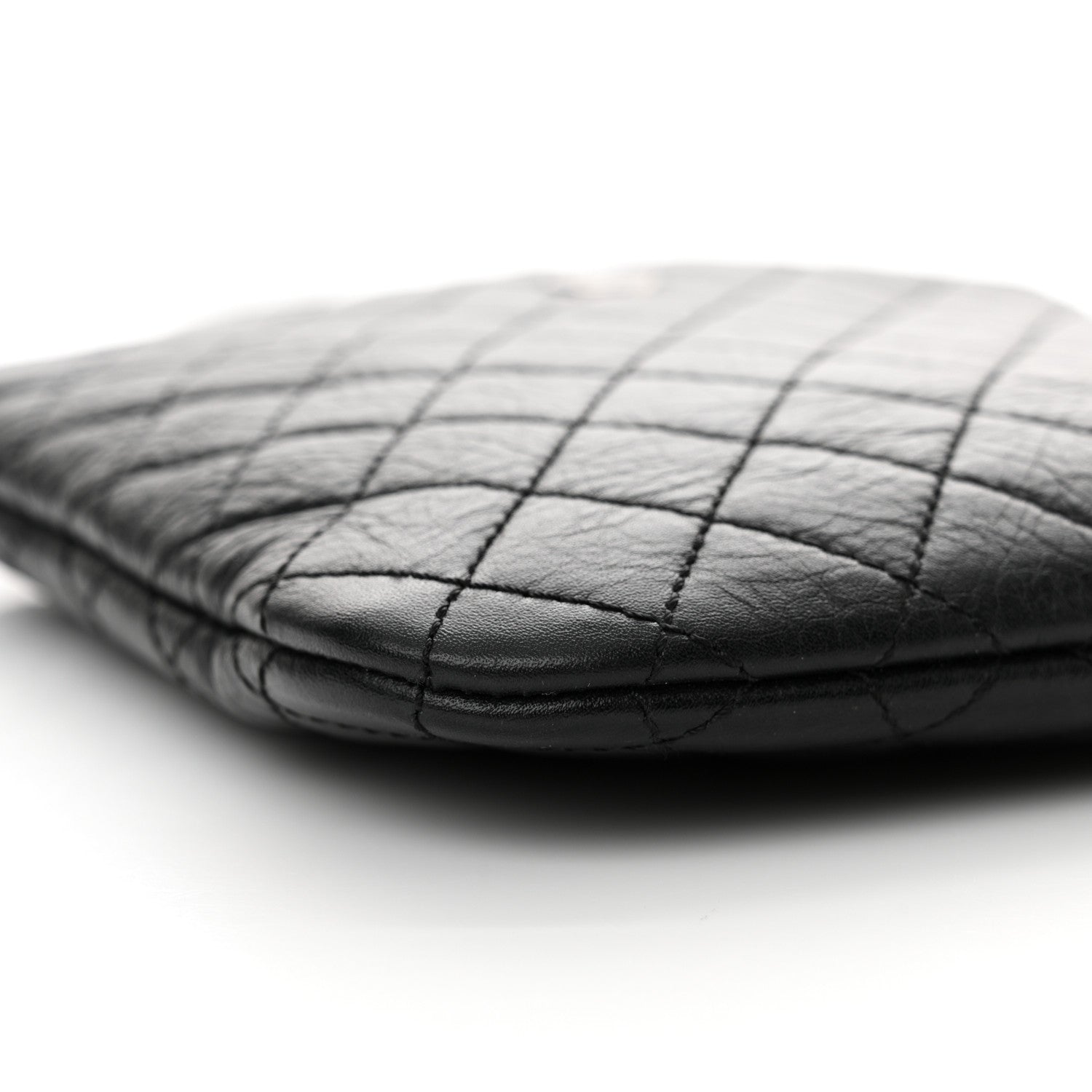 Chanel Aged Calfskin Quilted Crossbody Bag Black 10 of 12