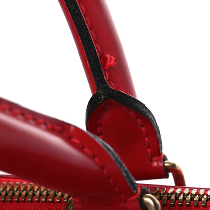Louis Vuitton Epi Keepall 50 Castillan Red 12 of 14
