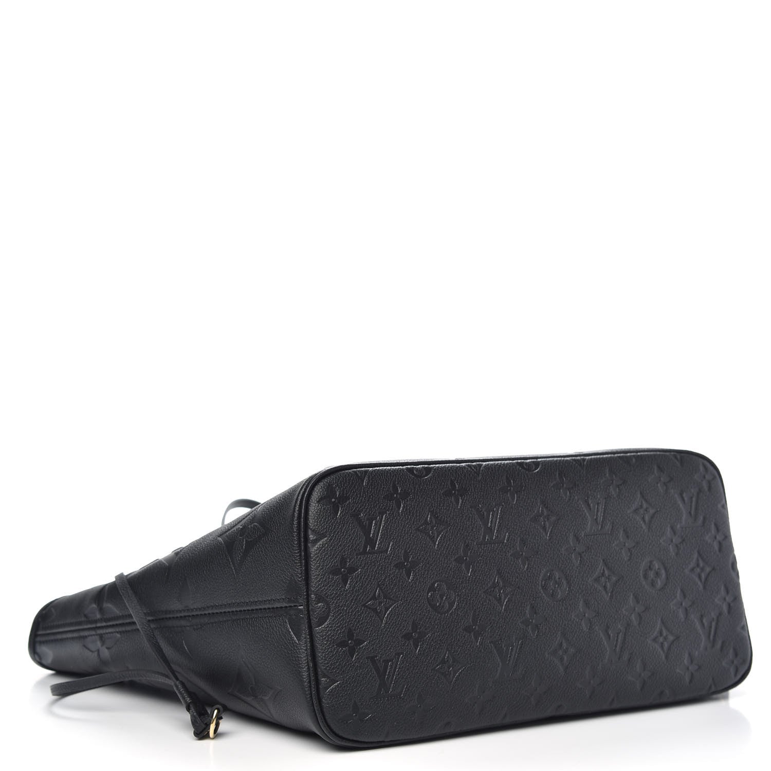Louis Vuitton Empreinte Monogram Giant Neverfull MM Black 4 of 8