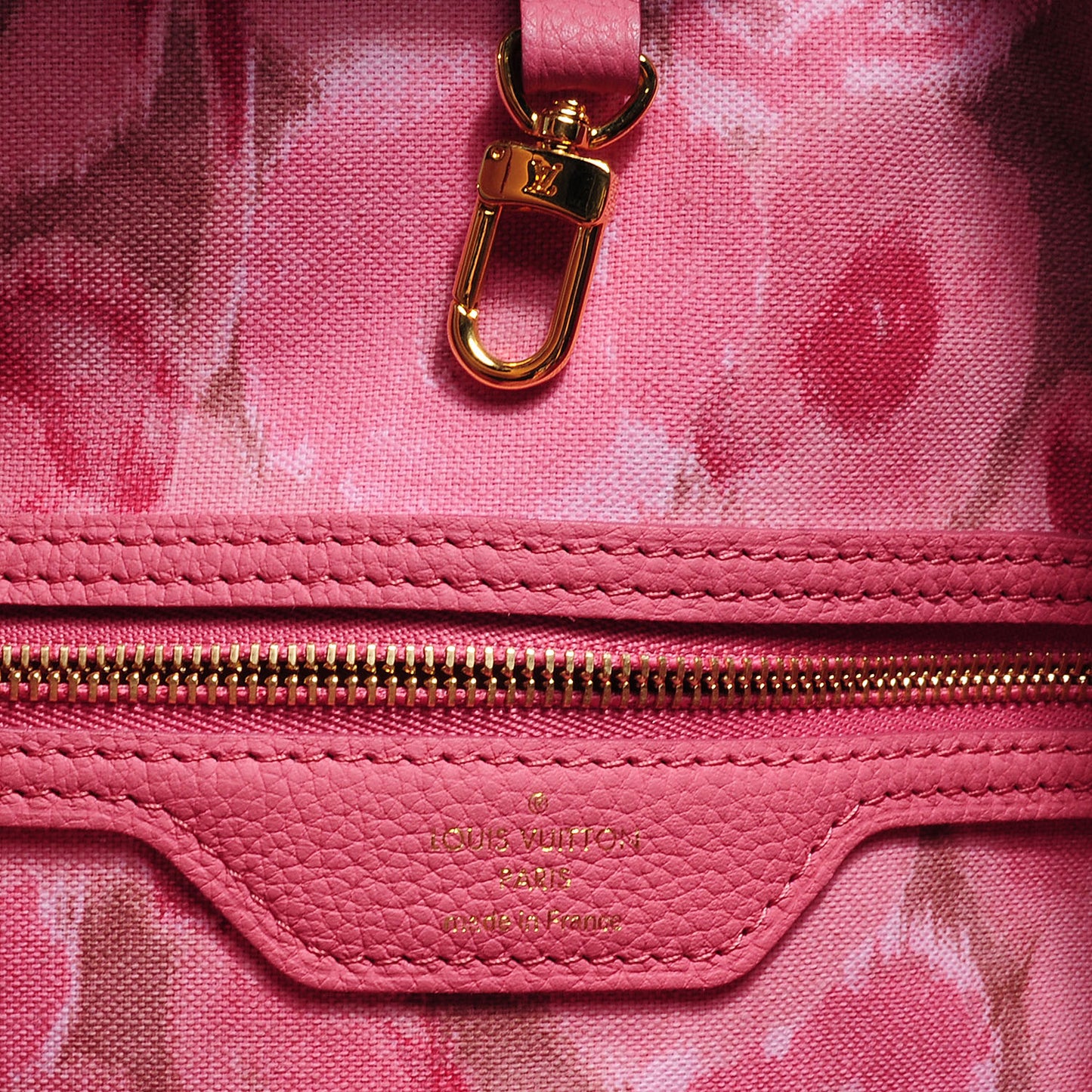Monogram Articles de Voyage Ikat Neverfull GM Rose Velours