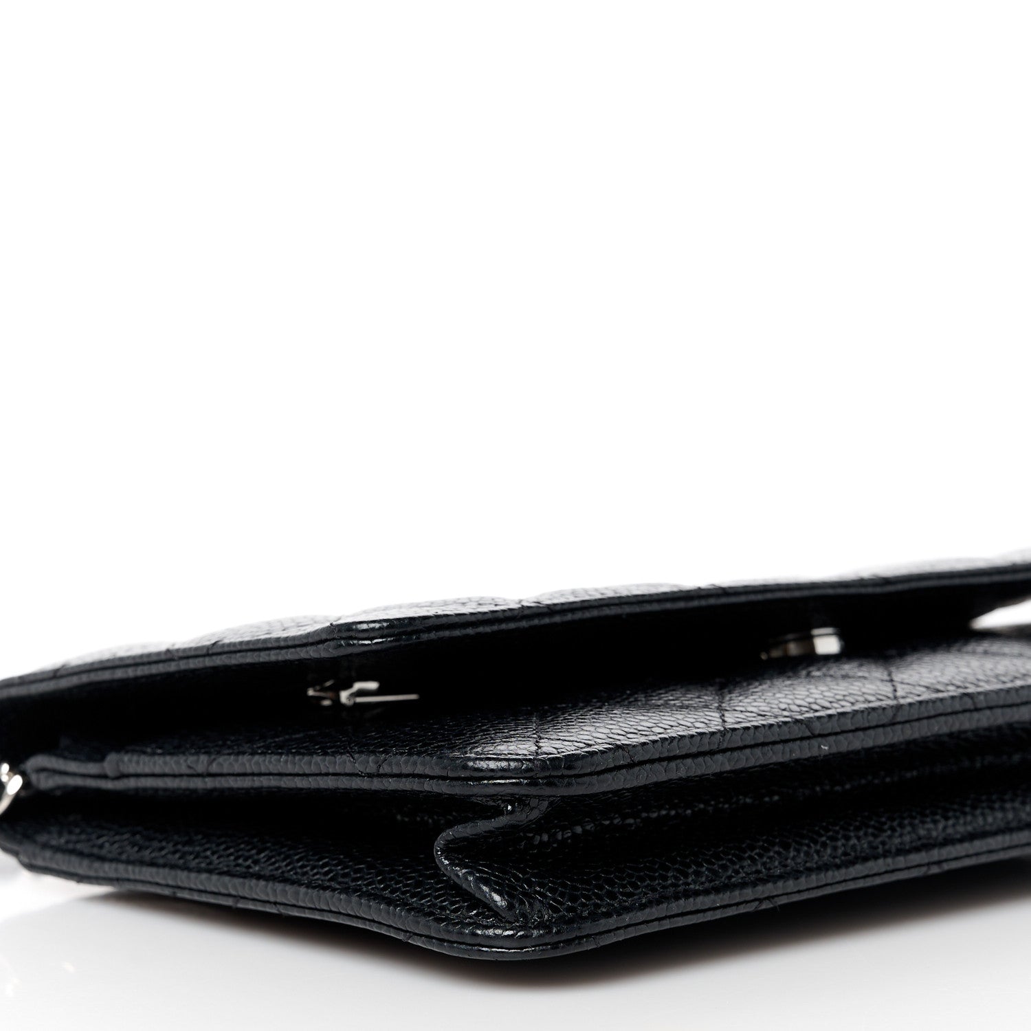 Chanel Caviar Quilted Wallet on Chain WOC Black 10 of 11