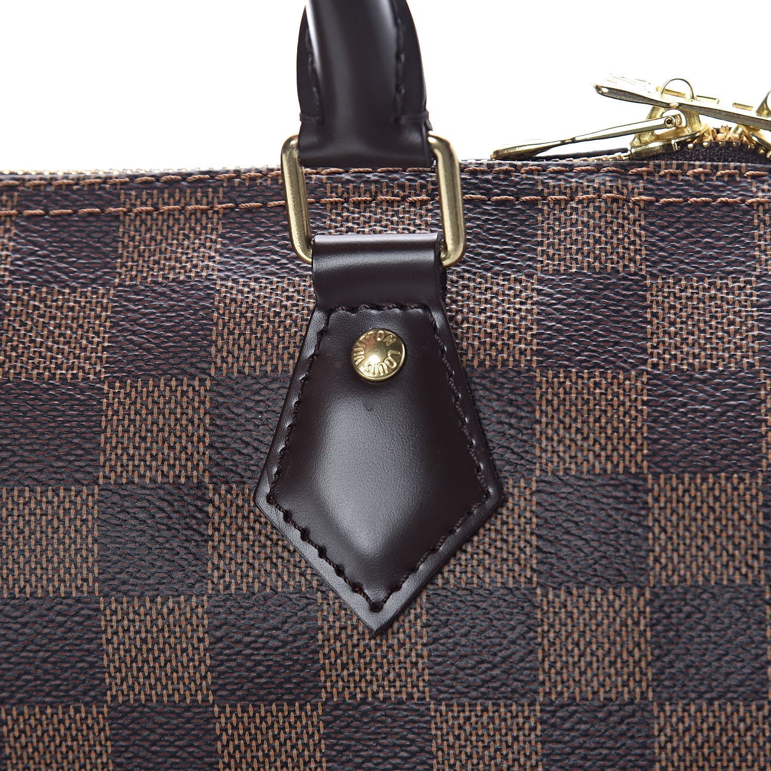Louis Vuitton Damier Ebene Speedy Bandouliere 25 13 of 15