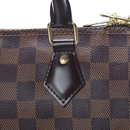 Louis Vuitton Damier Ebene Speedy Bandouliere 25 13 of 15