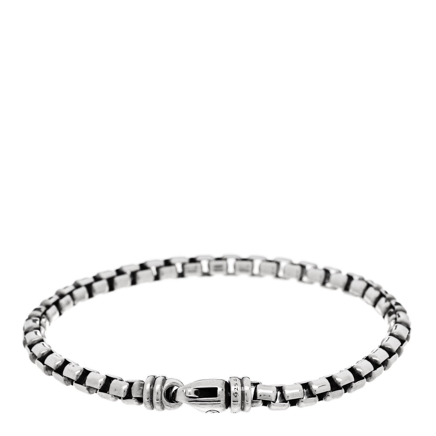 Sterling Silver 5mm Box Chain Bracelet