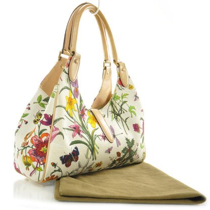 Gucci Canvas Flora Floral Bardot 3 of 9