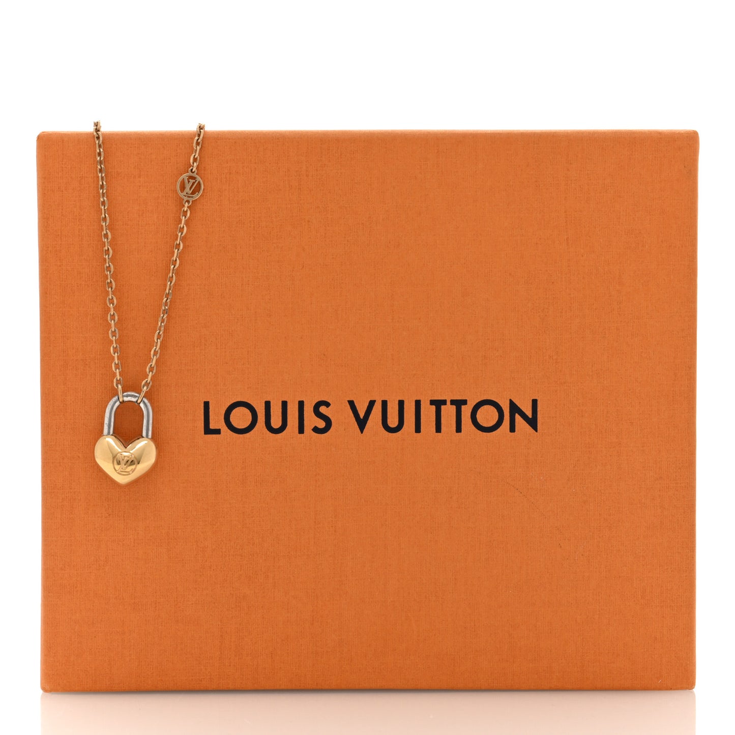 Metal Crazy In Lock Necklace