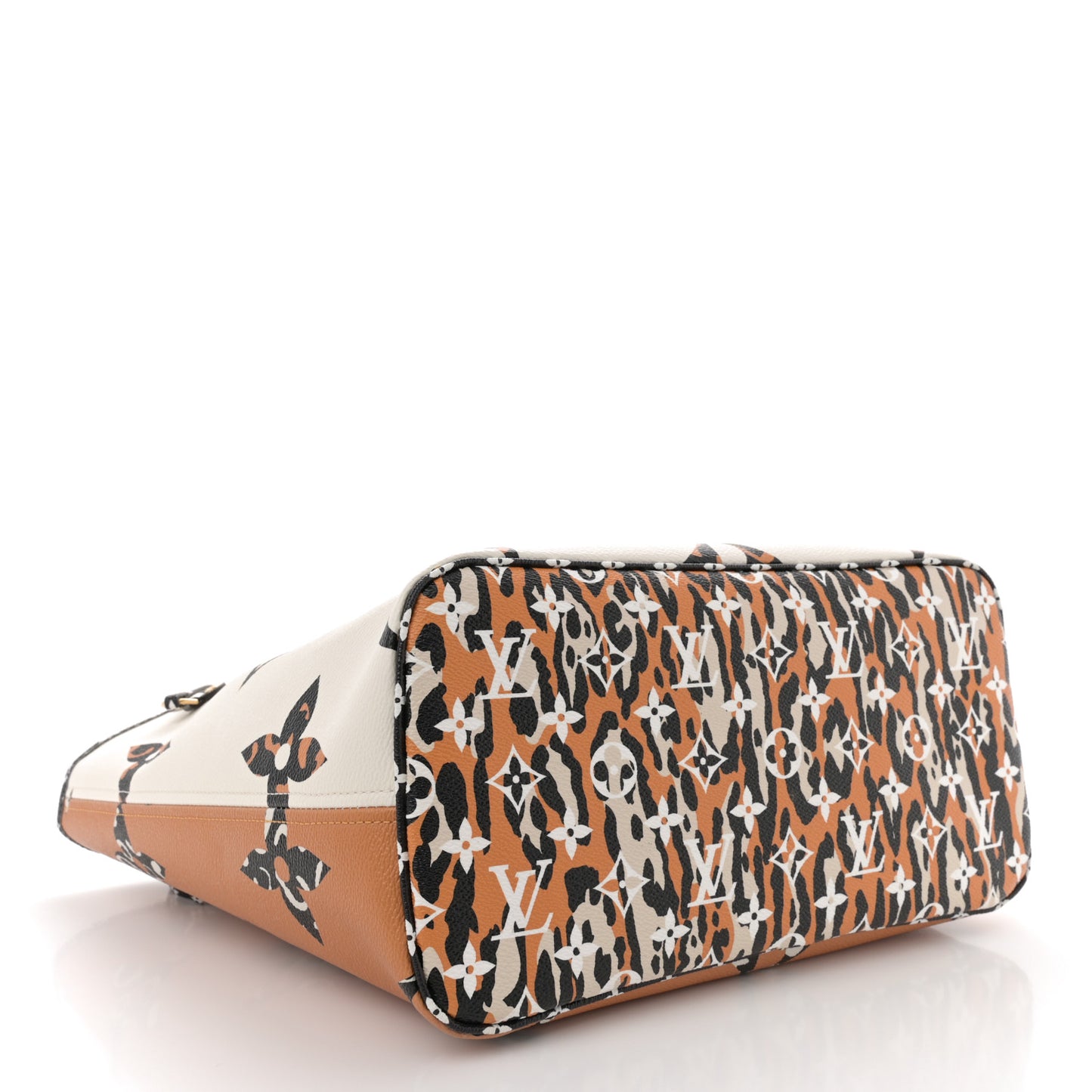 Monogram Giant Jungle Neverfull MM Ivory