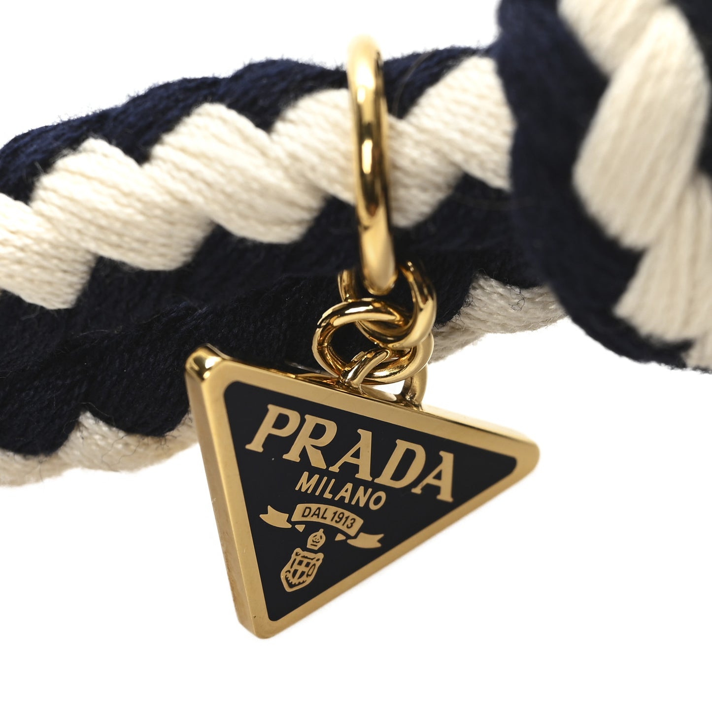 Braided Rope Belt Marine White