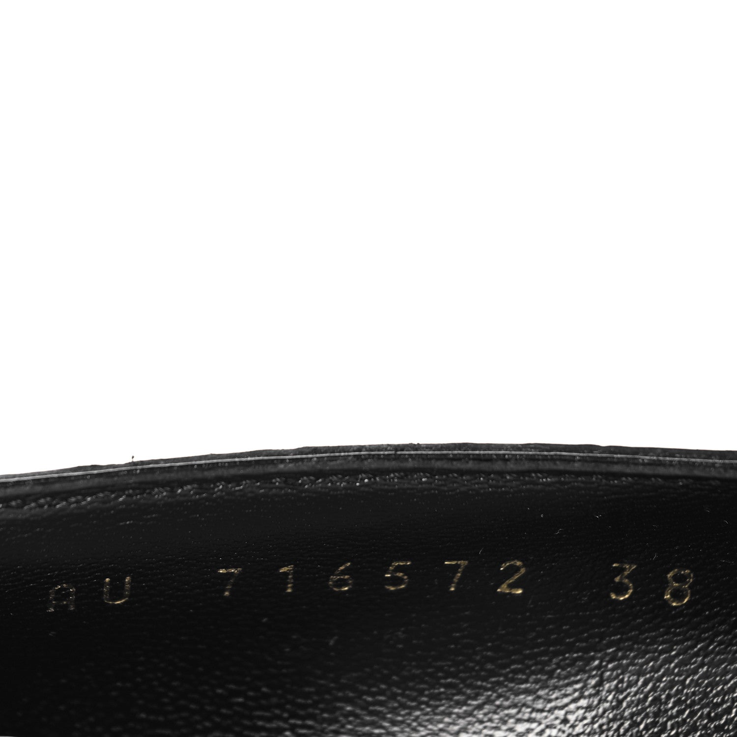 Saint Laurent Calfskin Crocodile Embossed Silvana Pumps 38 Black 7 of 9