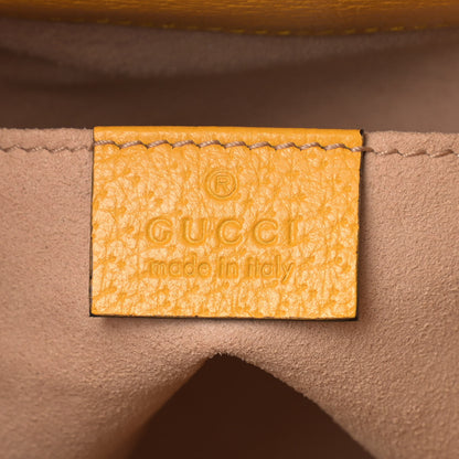 Gucci GG Supreme Monogram Flora Small Ophidia Bucket Bag Beige Multicolor Crop 6 of 9