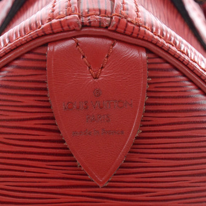Louis Vuitton Epi Speedy 25 Rouge 5 of 8
