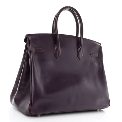 Hermes Box Birkin 35 Raisin 3 of 15