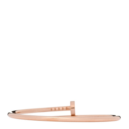 Cartier 18K Pink Gold Small Juste Un Clou Bracelet 15 2 of 4