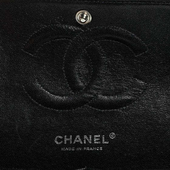 Chanel Caviar Quilted Medium Double Flap Black 7 of 9