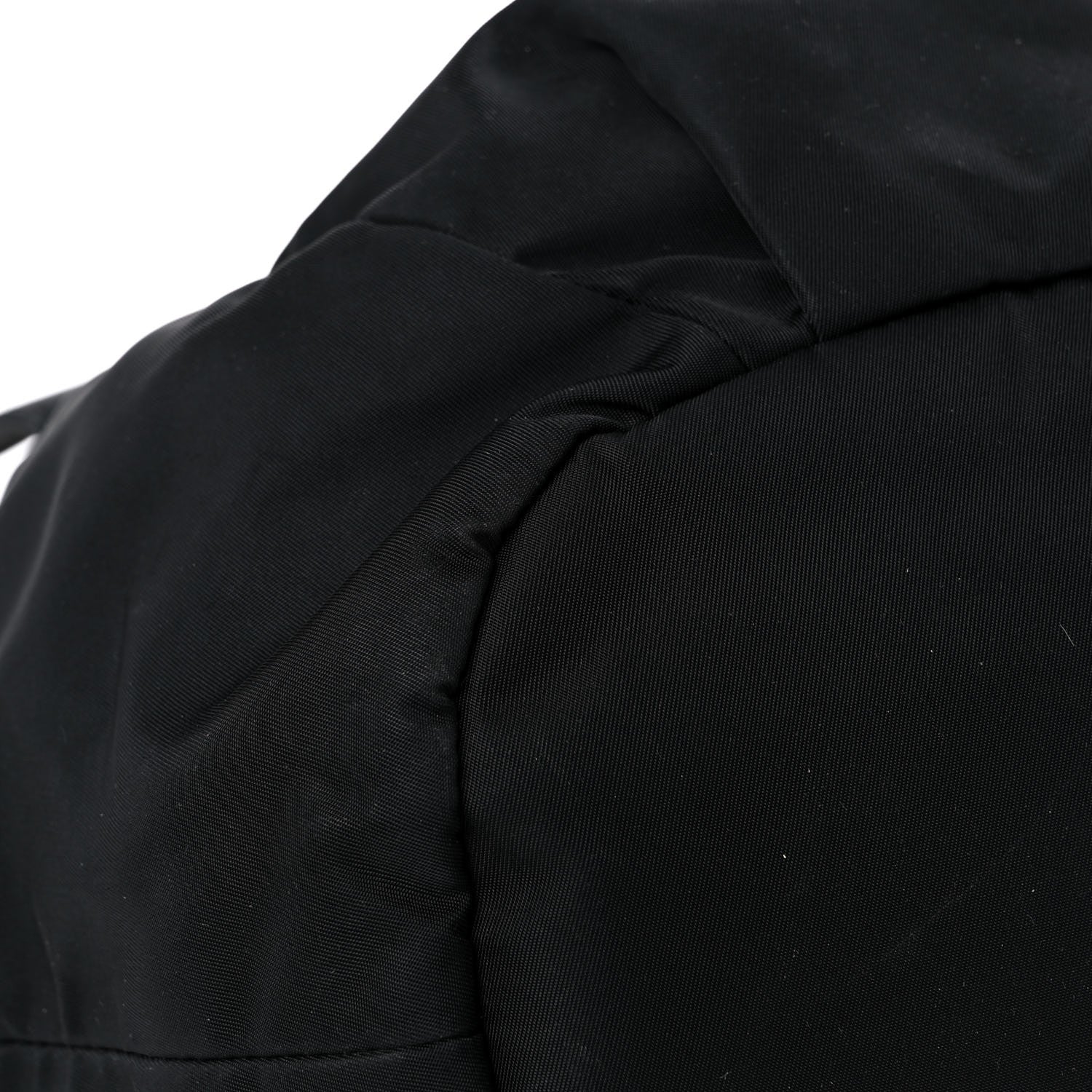 Prada Tessuto Nylon Saffiano Tote Black 7 of 25