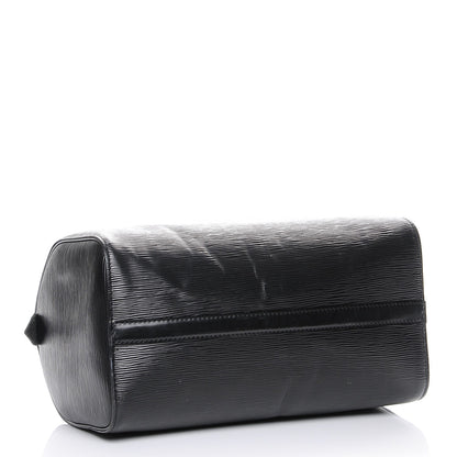 Louis Vuitton Epi Speedy 30 Black 4 of 8