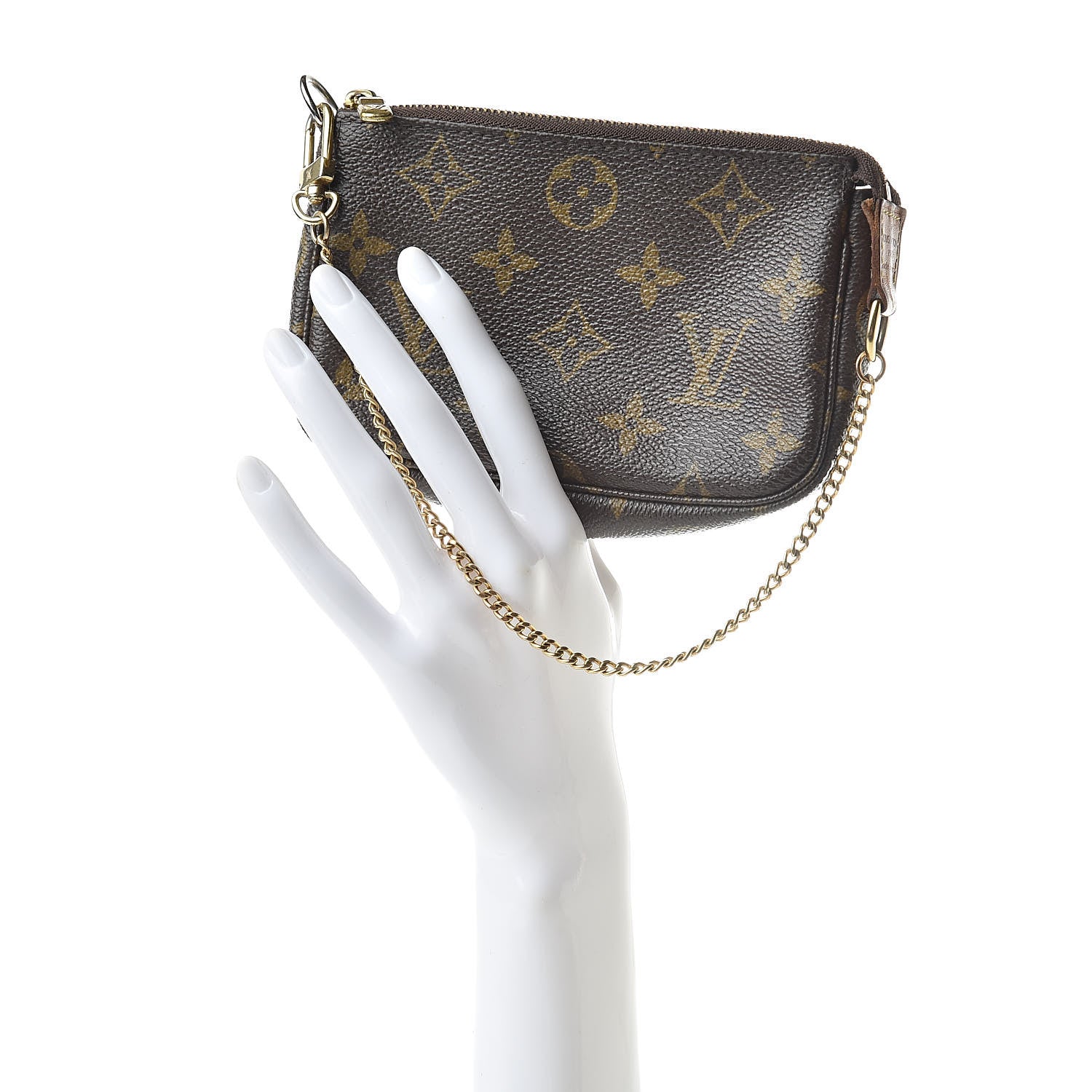 Louis Vuitton Monogram Mini Pochette Accessories 2 of 9