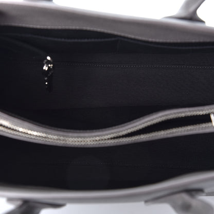 Saint Laurent Grained Calfskin Small Sac De Jour Fog 4 of 9
