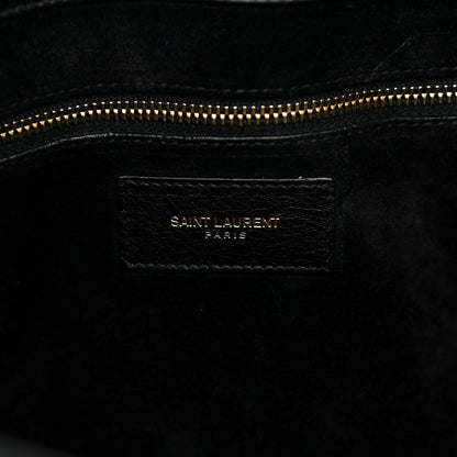 Saint Laurent Calfskin Large Sac De Jour Carryall Black 7 of 14