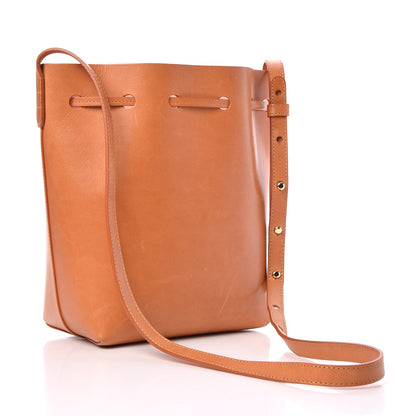 Mansur Gavriel Vegetable Tanned Calfskin Mini Bucket Bag Camello Rosa 3 of 8