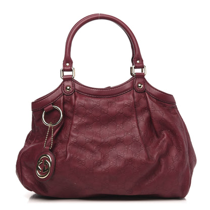 Gucci Guccissima Medium Sukey Tote Raspberry Candy 1 of 14