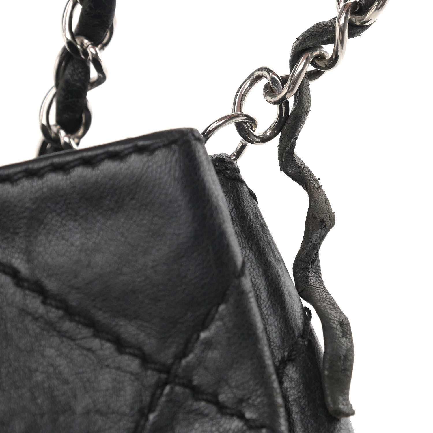 Chanel Lambskin Small Stitched Mini Flap Black 23 of 23