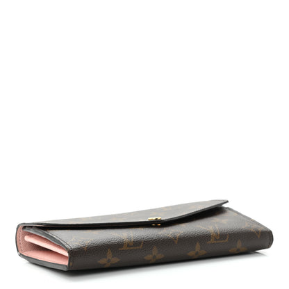Louis Vuitton Monogram Sarah Wallet NM Rose Ballerine 4 of 10