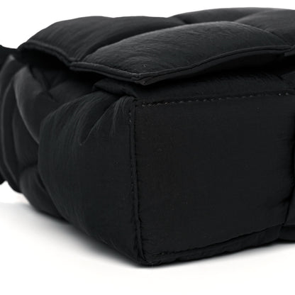 Bottega Veneta Nylon Intrecciato Padded Tech Cassette Bag Black 10 of 11