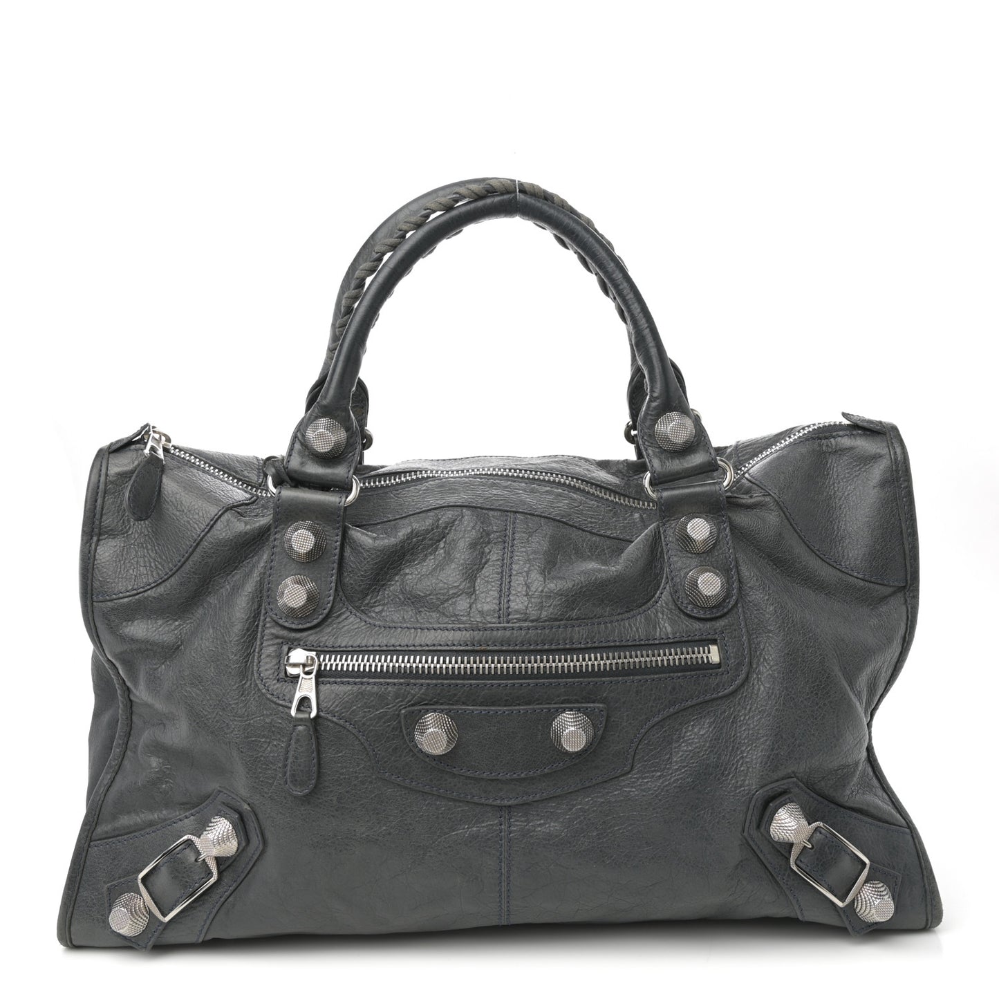 Agneau Giant 21 Silver Hardware Work Anthracite