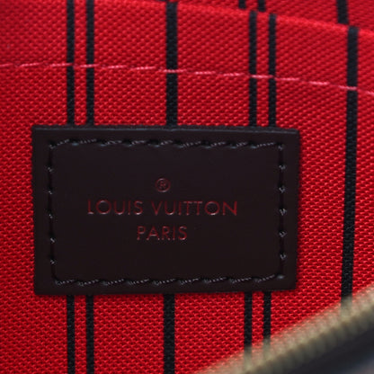 Louis Vuitton Damier Ebene Neverfull MM GM Pochette 6 of 9