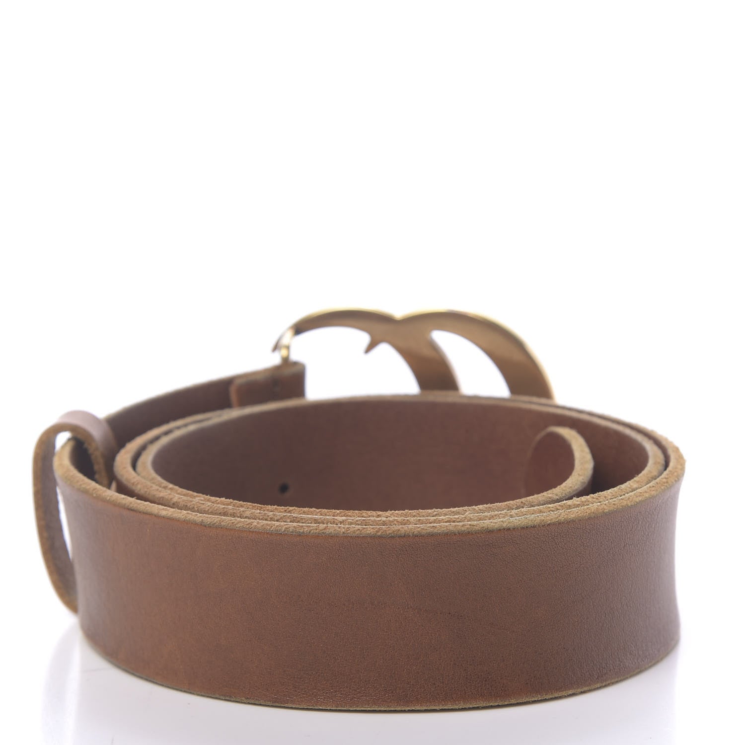 Gucci Faded Calfskin Double G 40mm Belt 85 34 Cuir 2 of 5