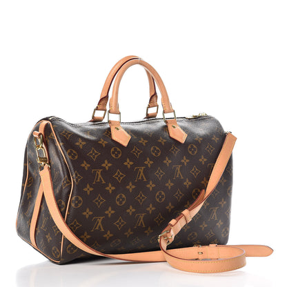 Louis Vuitton Monogram Speedy Bandouliere 35 4 of 14