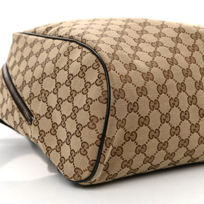 Gucci Monogram Travel Backpack Dark Brown 9 of 12