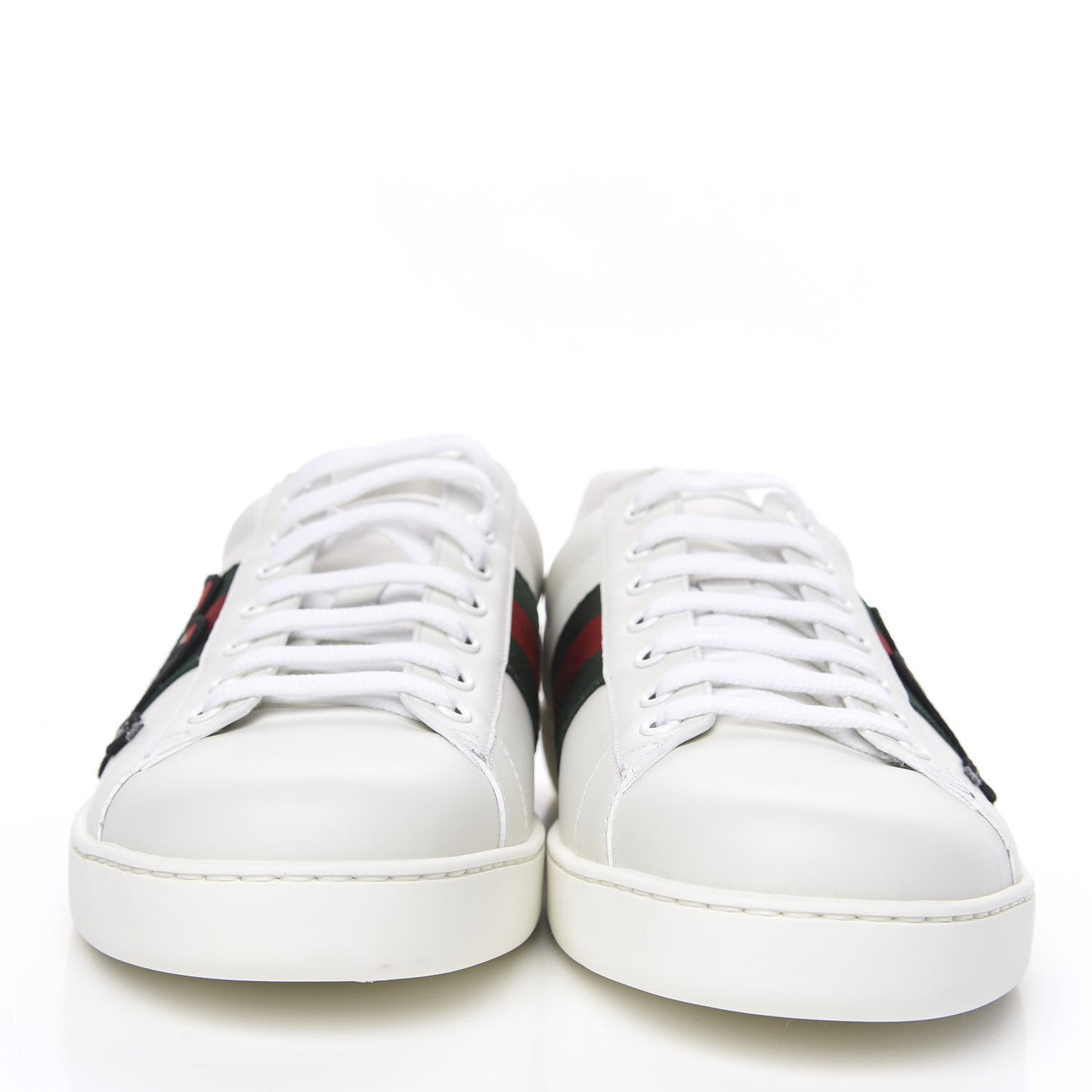 Calfskin Ayers Kingsnake Embroidered Mens Ace Sneakers 11 Green Red