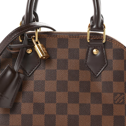 Louis Vuitton Damier Ebene Alma BB 7 of 9