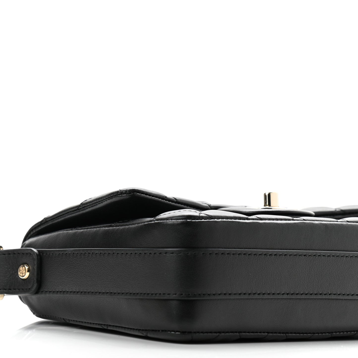 Calfskin Quilted Bolero De Chanel Flap Bag Black
