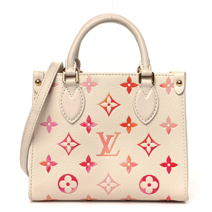 Louis Vuitton Empreinte Monogram Onthego BB Sunrise Aquarelle 1 of 9