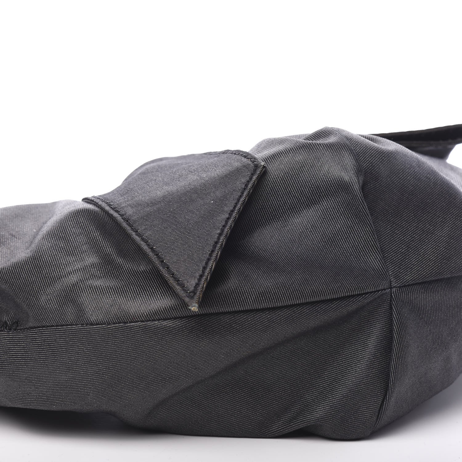Valentino Garavani Denim 360 Bow Hobo Grey 7 of 11