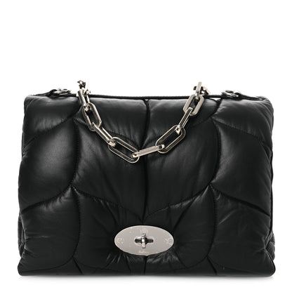 Mulberry Nappa Pillow Quilted Little Softie Bag Black 1 of 12