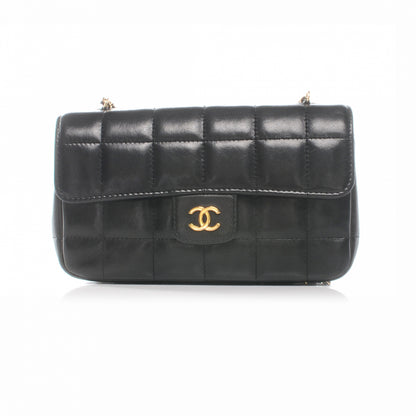 Chanel Lambskin Square Quilted Mini Flap Black 1 of 8