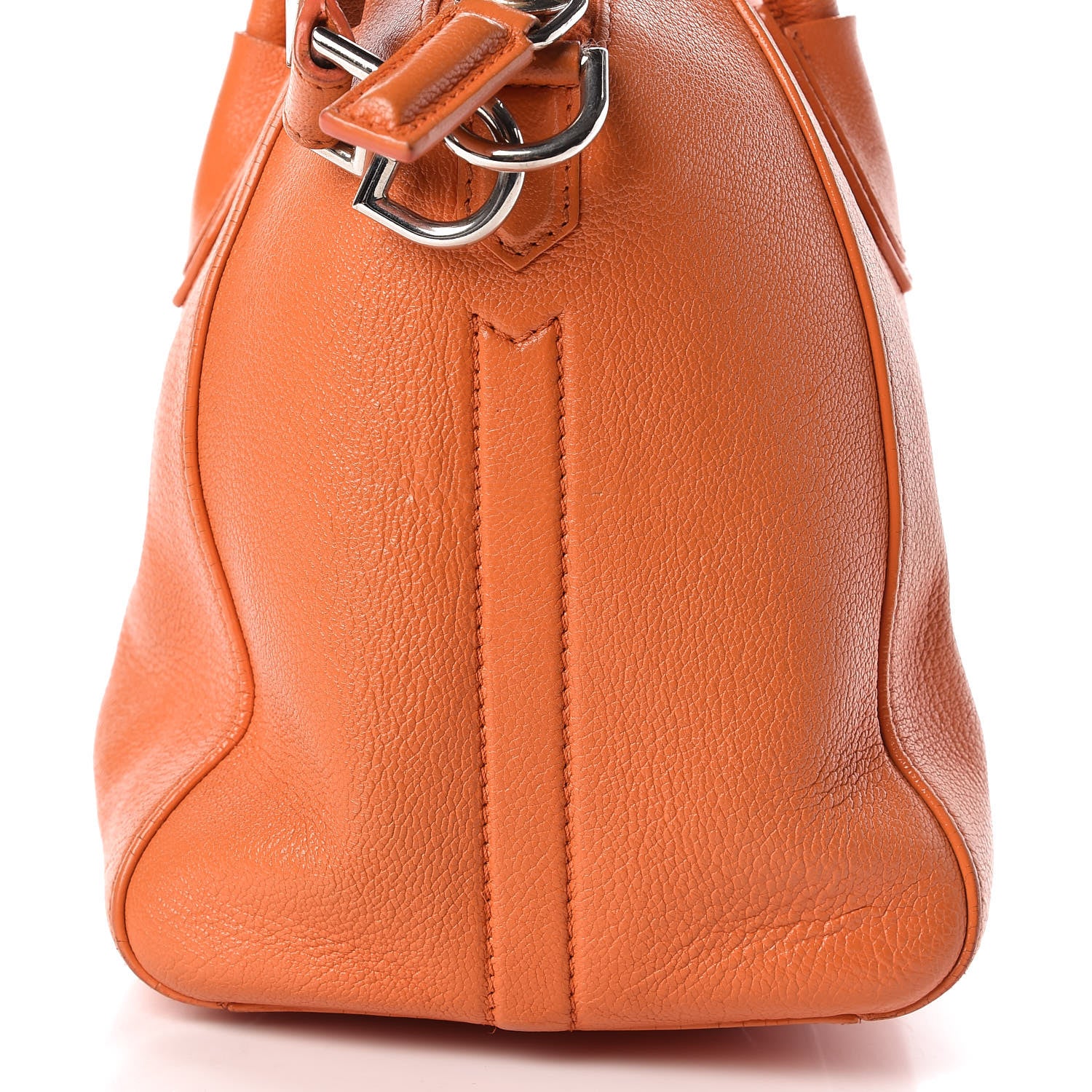 Givenchy Sugar Goatskin Small Antigona Orange 9 of 10