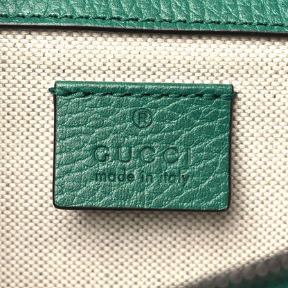 Gucci Pebbled Calfskin Small Dionysus Shoulder Bag Emerald 6 of 9