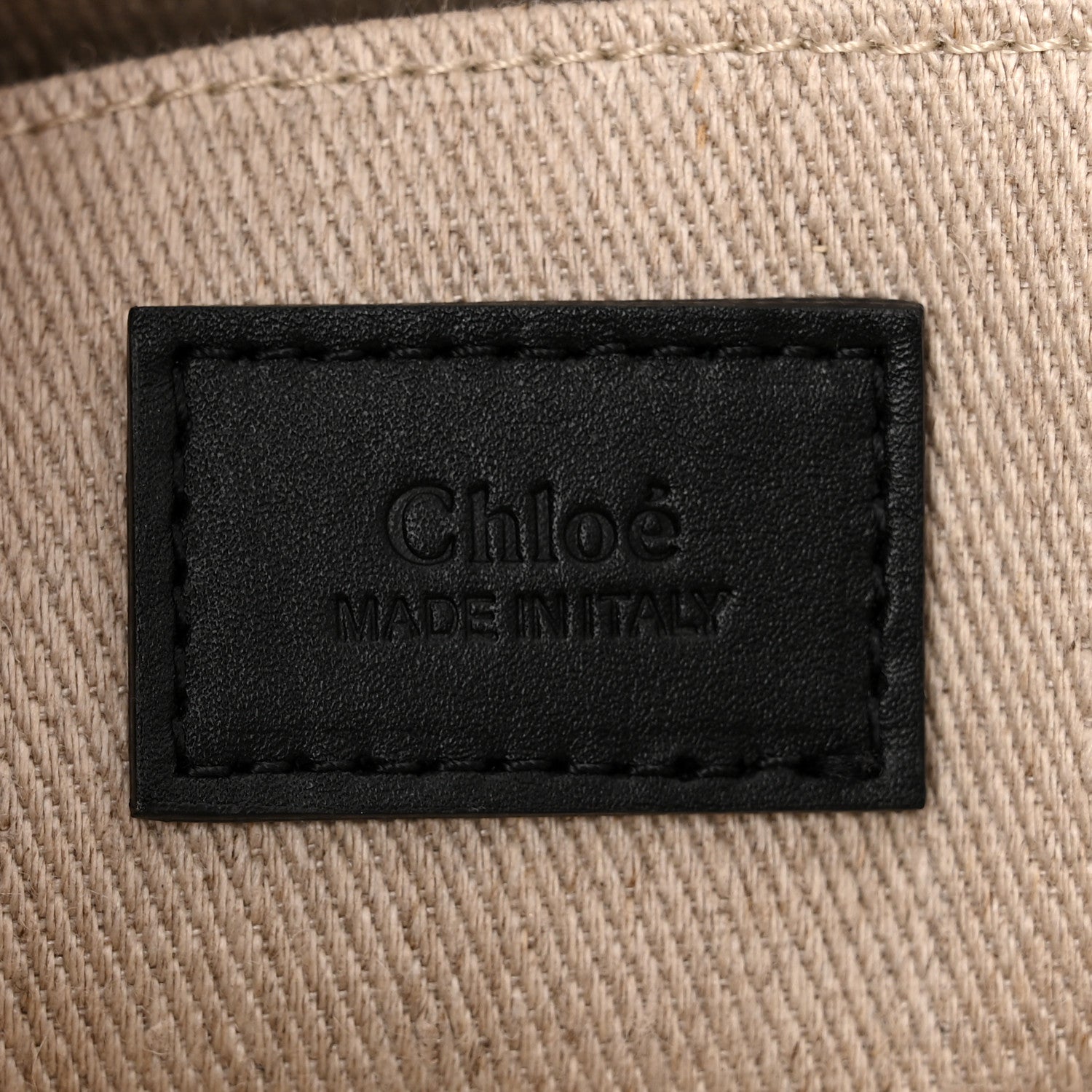 Chloe Calfskin Large Woody Tote Black 6 of 11