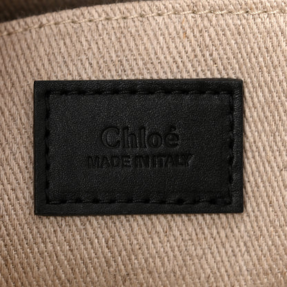 Chloe Calfskin Large Woody Tote Black 6 of 11