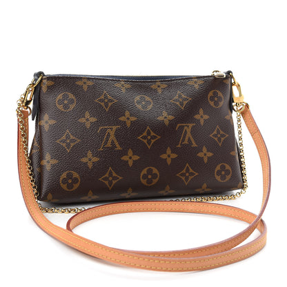 Louis Vuitton Monogram Pallas Clutch Blue Marine 3 of 9