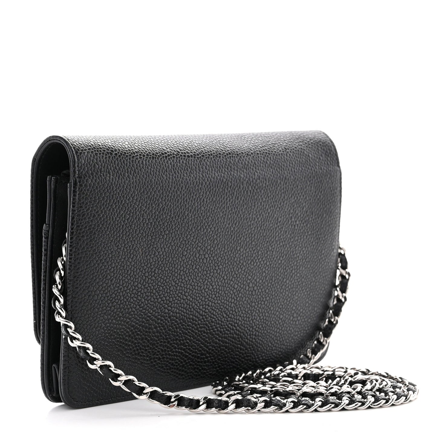 Caviar Timeless CC Wallet on Chain WOC Black