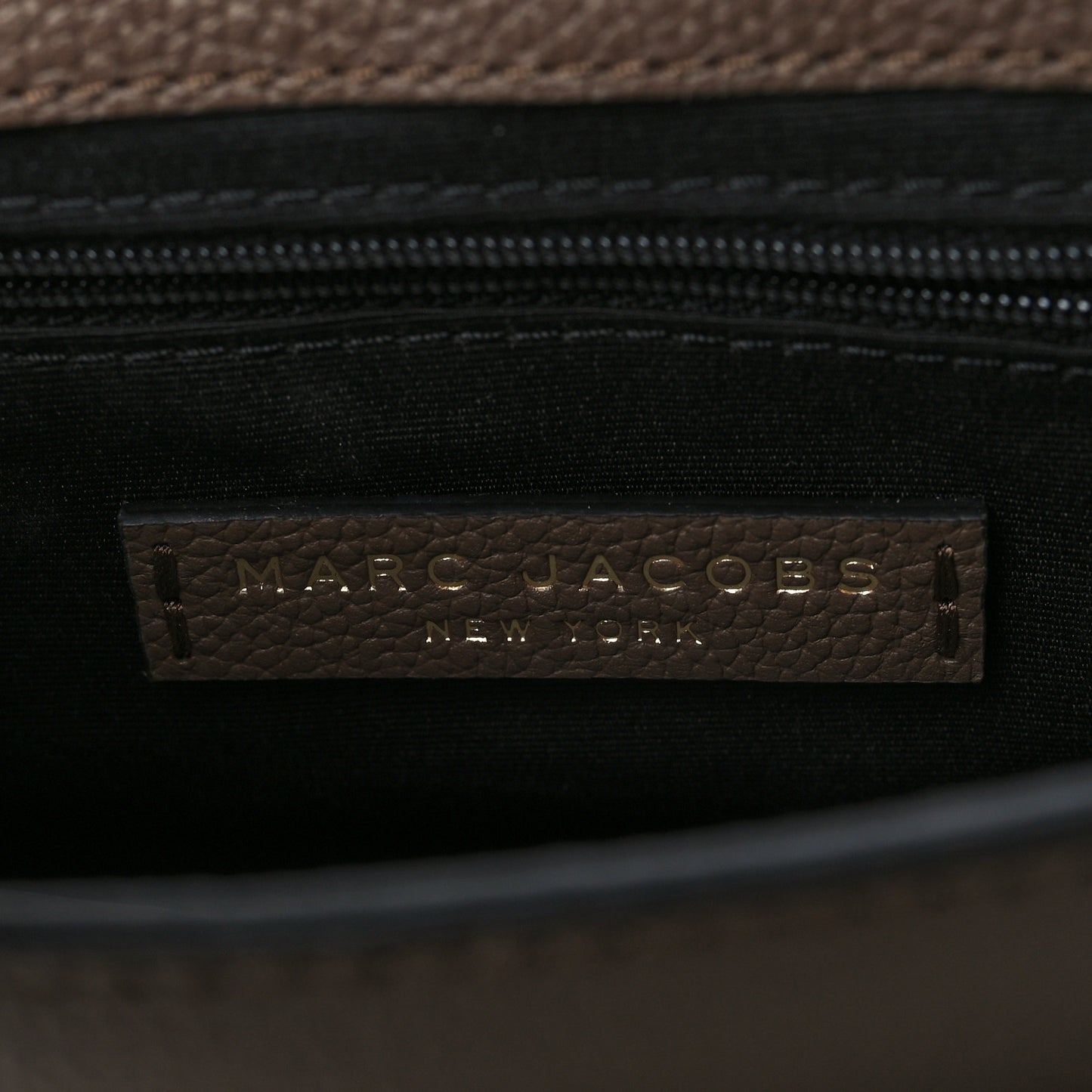 Calfskin Tuck Lock Bag Black Multicolor