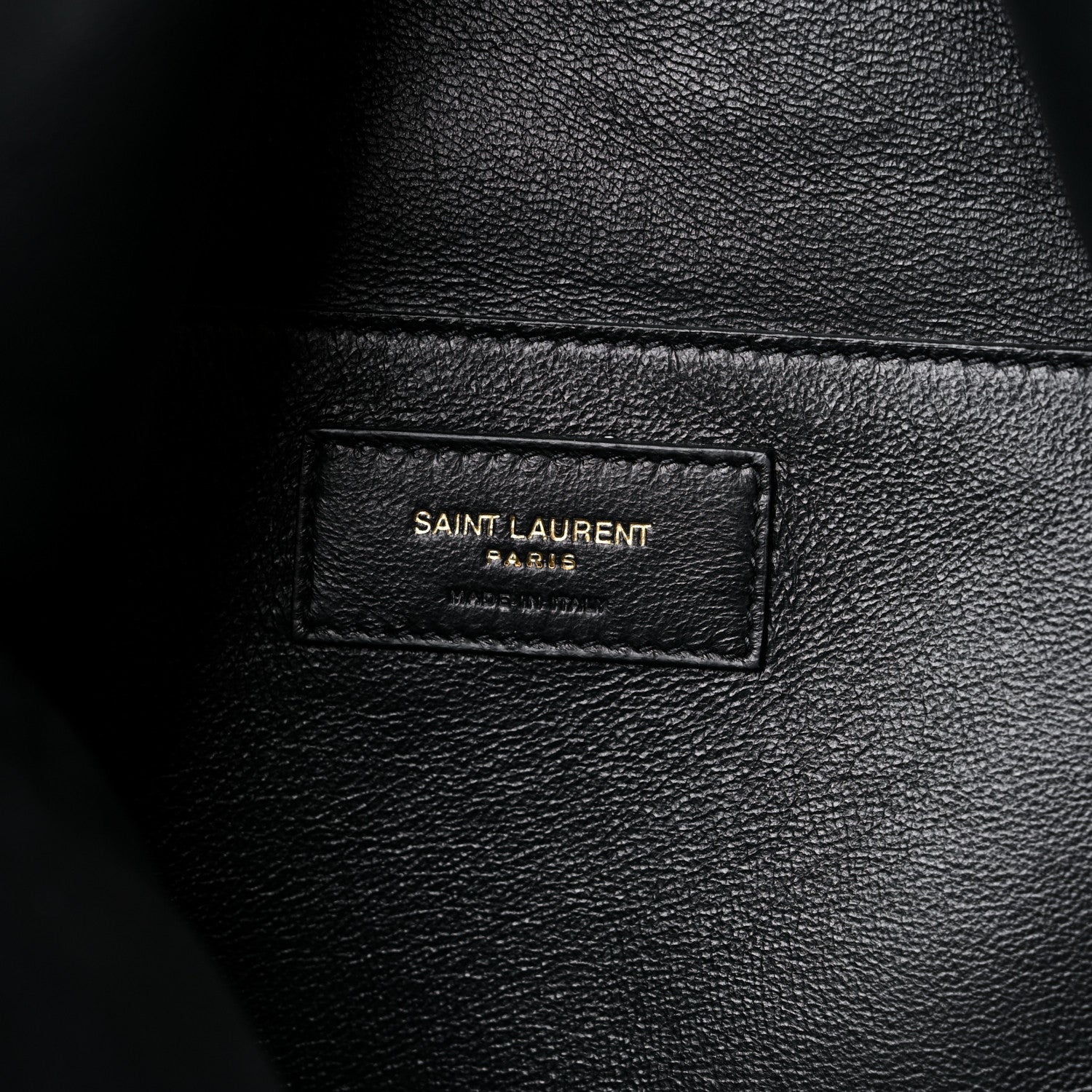 Saint Laurent Suede Calfskin Large Grace Fringed Hobo Bag Rope Black 6 of 9