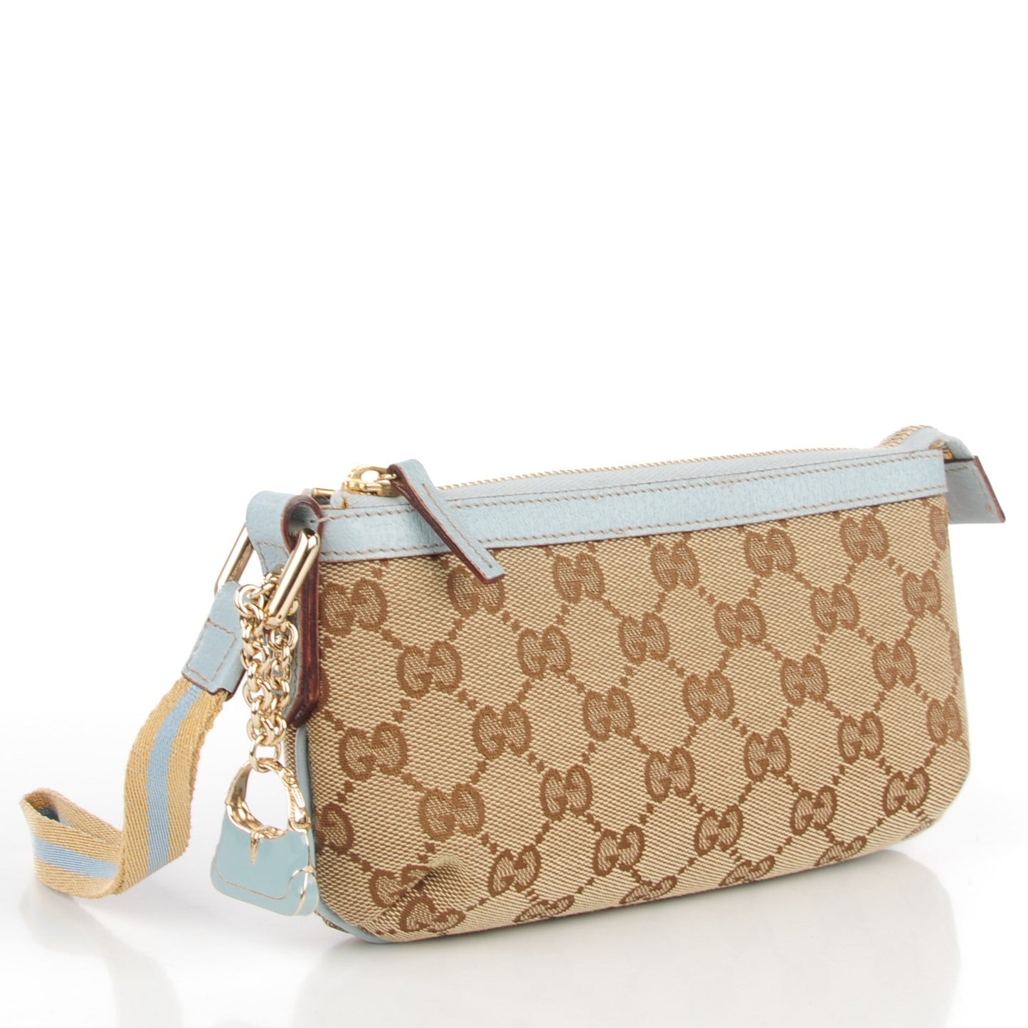 Monogram Jolicoeur Wristlet Blue